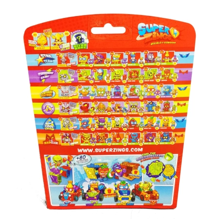 Super Zings seria 1 Rivals of Kaboom 4 figurki